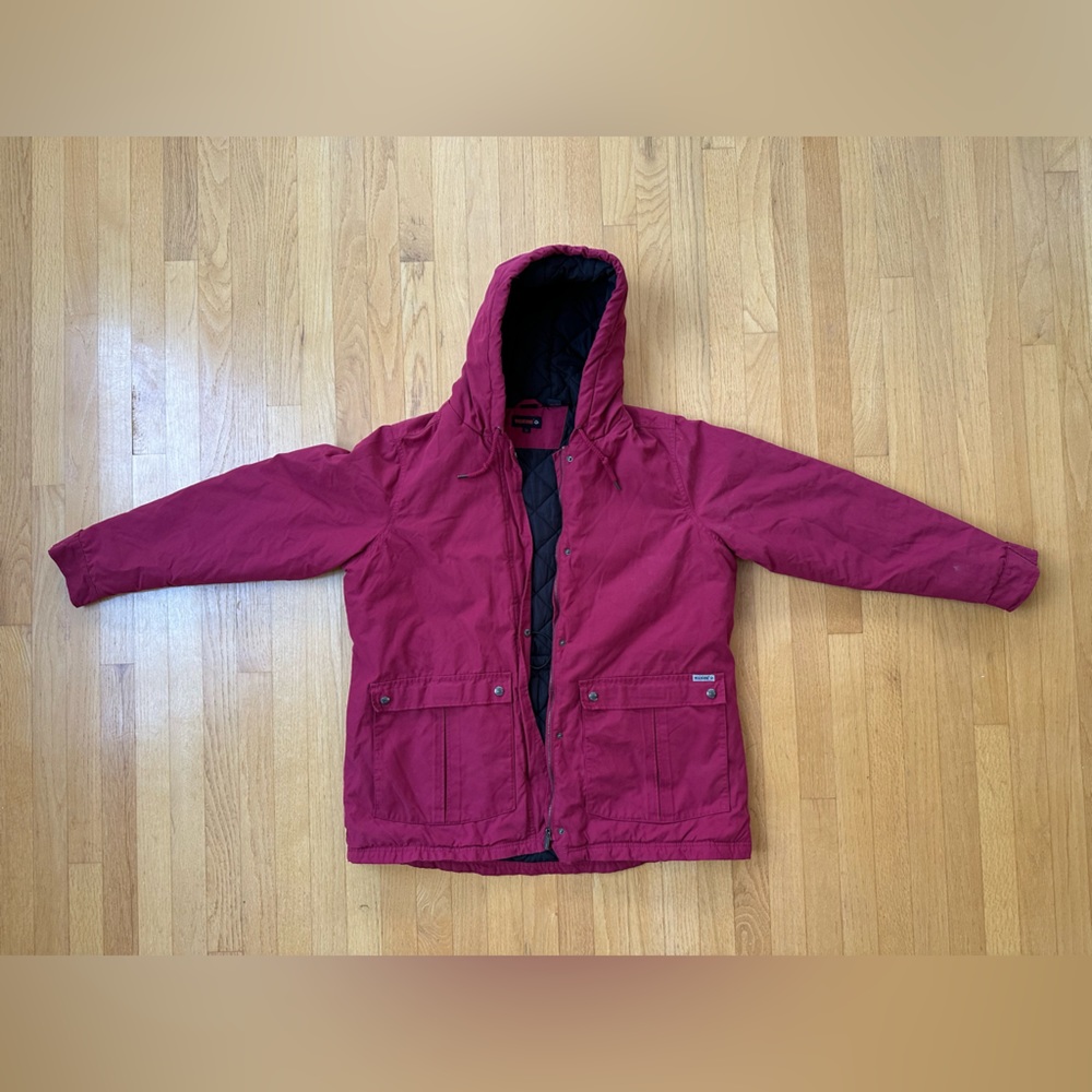 WOLVERINE MAROON INSULATED JACKET SIZE XL